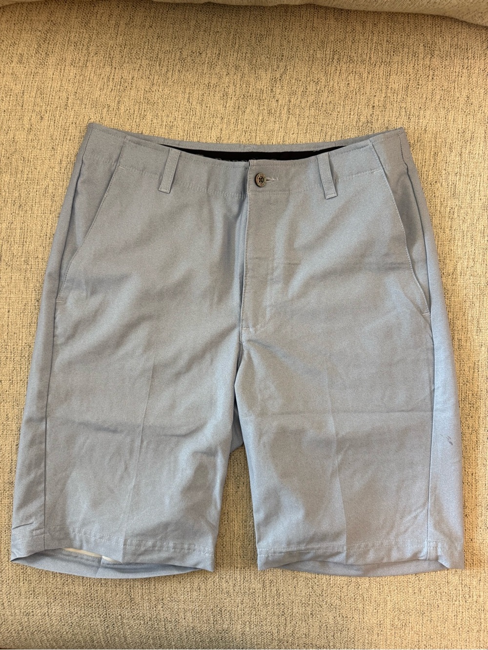 Pebble Beach Men’s Performance Golf Shorts Light Blue – Size 30